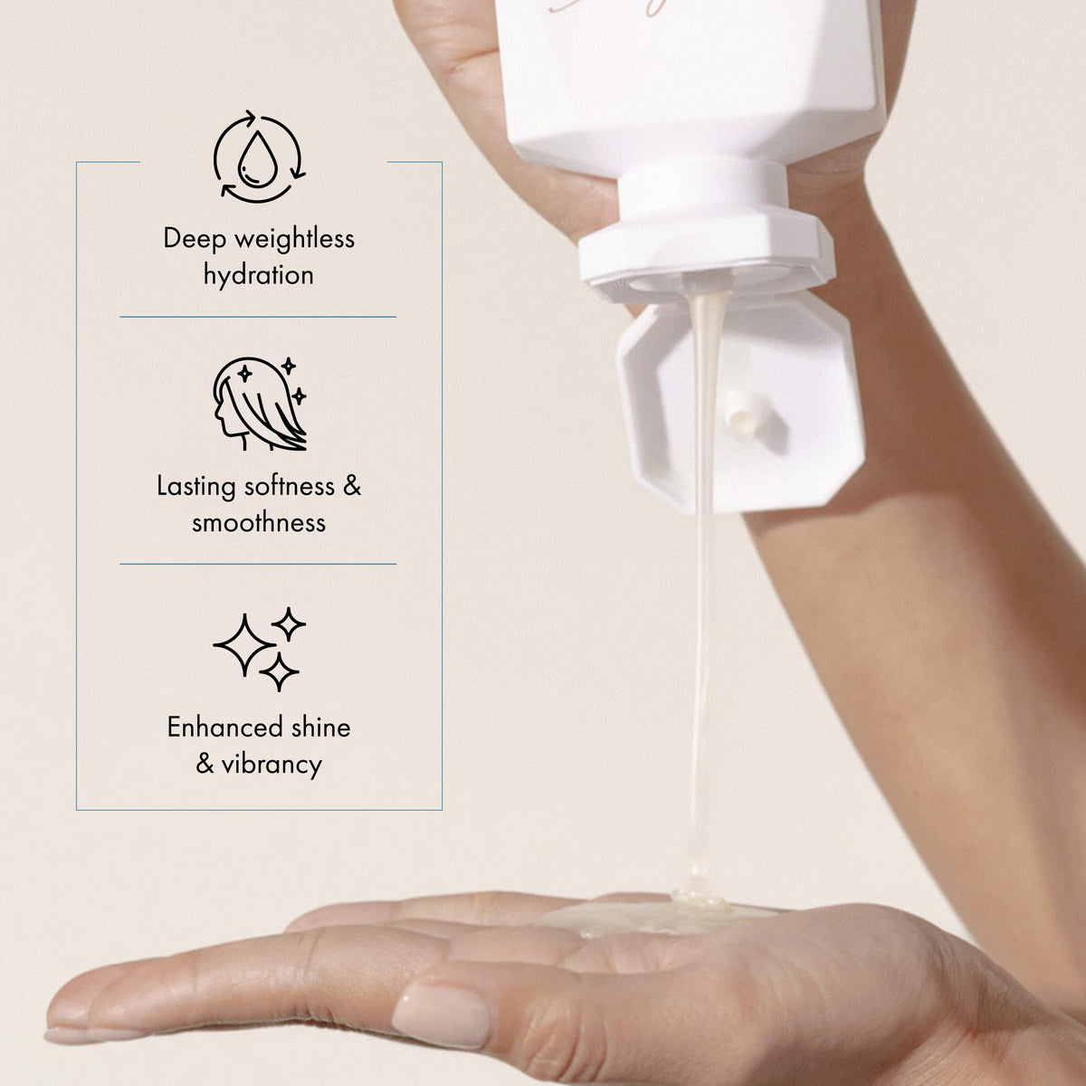 Goldie Locks Ultra Hydrating Shampoo foamy lather cleanses softly.