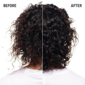 Goldwell Dualsenses Curls & Waves heat protection layer during styling