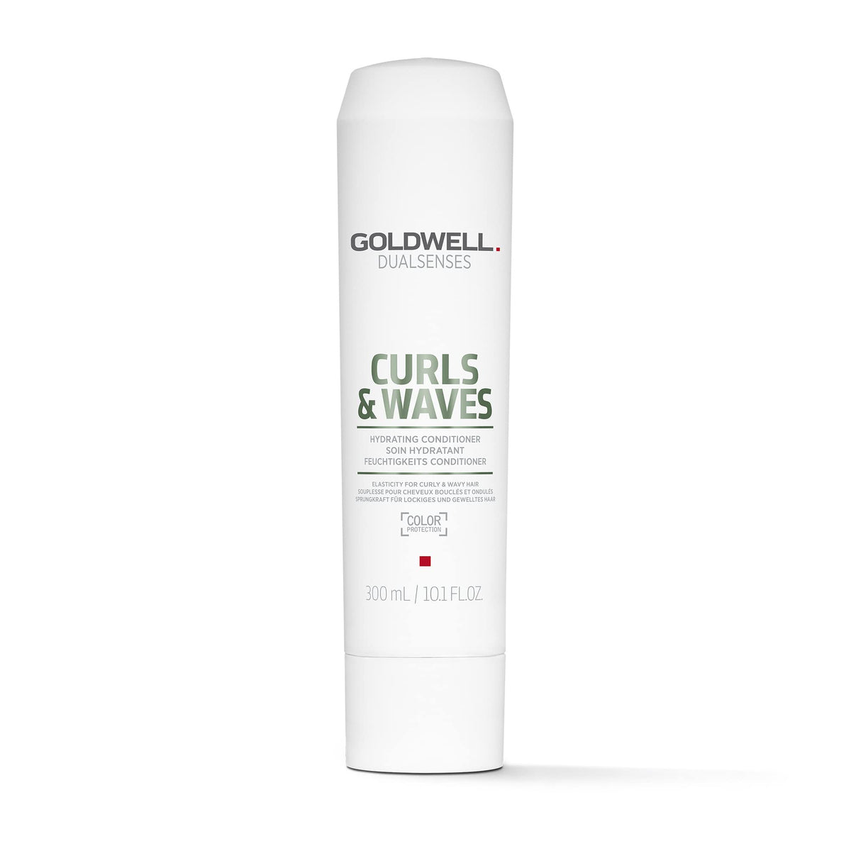 Goldwell Dualsenses Curls & Waves conditioner bottle delivering lightweight hydration for curls