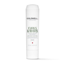 Goldwell Dualsenses Curls & Waves conditioner bottle delivering lightweight hydration for curls