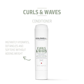 Goldwell Dualsenses Curls & Waves pump-top bottle for easy application and hydration