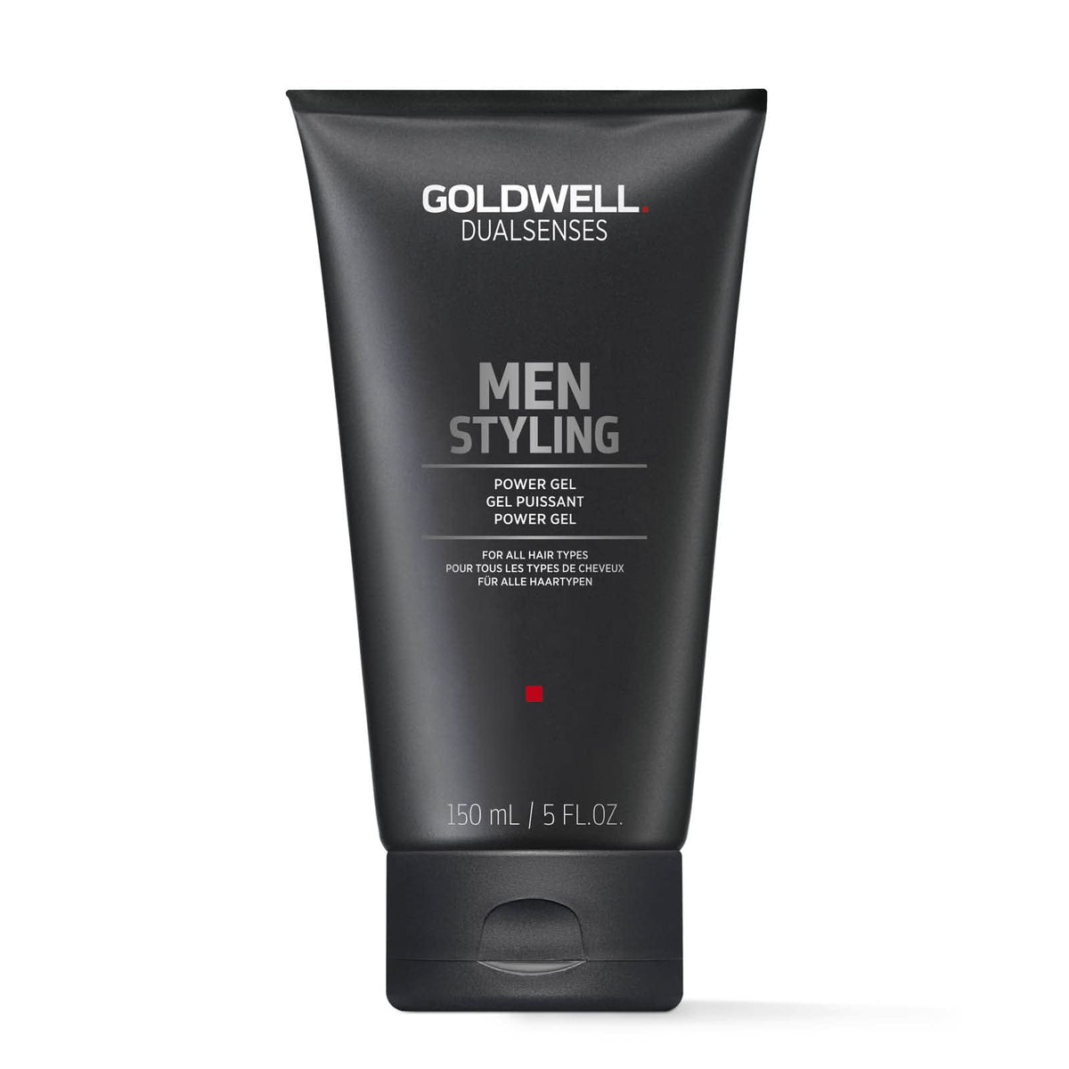 Goldwell Dualsenses Men Power Gel 150ml bottle for strong hold styling.