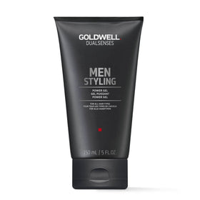 Goldwell Dualsenses Men Power Gel 150ml bottle for strong hold styling.