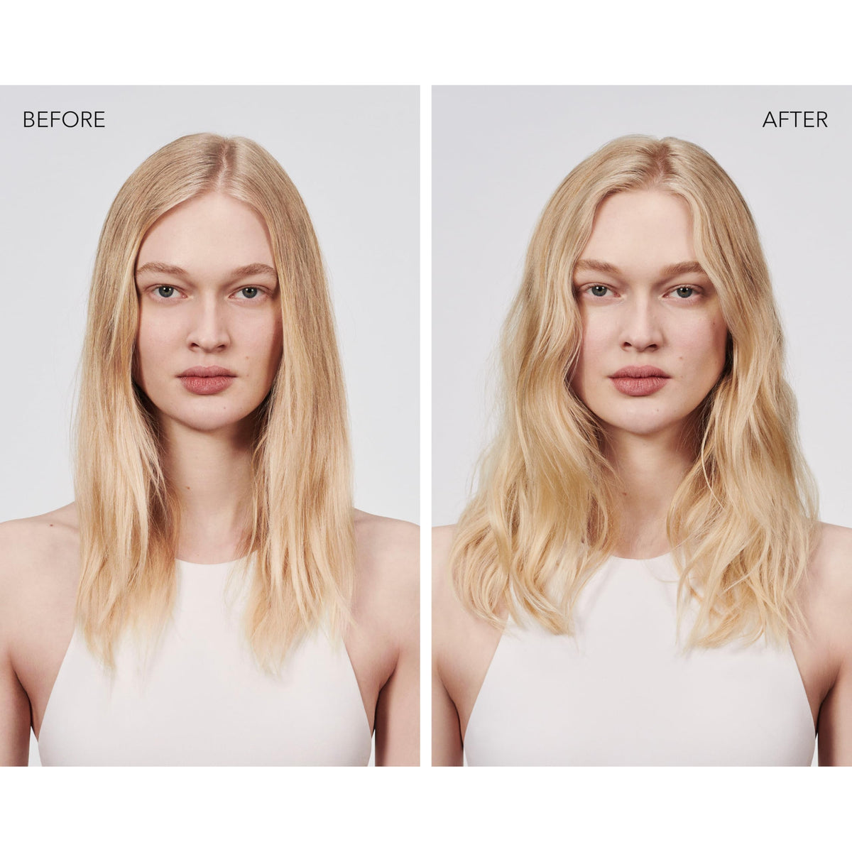 Goldwell StyleSign Air-Dry BB Cream dispensing close-up, easy application