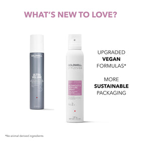 Goldwell StyleSign Blowout & Texture Spray adds movable shine and texture