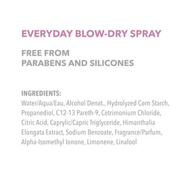 Goldwell StyleSign Everyday Blow-Dry Spray is climate-neutral with a biodegradable formula.
