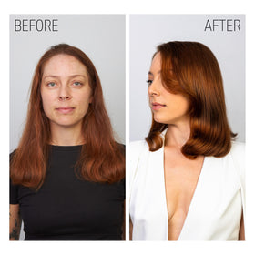 Goldwell StyleSign Everyday Blow-Dry Spray mist on towel-dried hair for light hold.