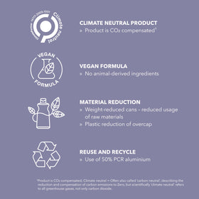 Goldwell Shine Spray is color-safe and vegan for a responsible routine.