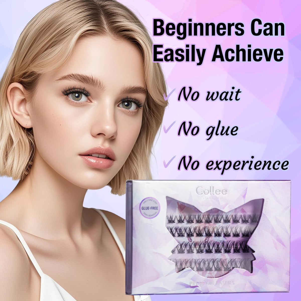 Gollee 10-16mm lash length range for versatile looks