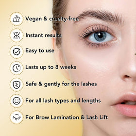 GOLLEE Easy at-home application enables beginners to try lash perms.