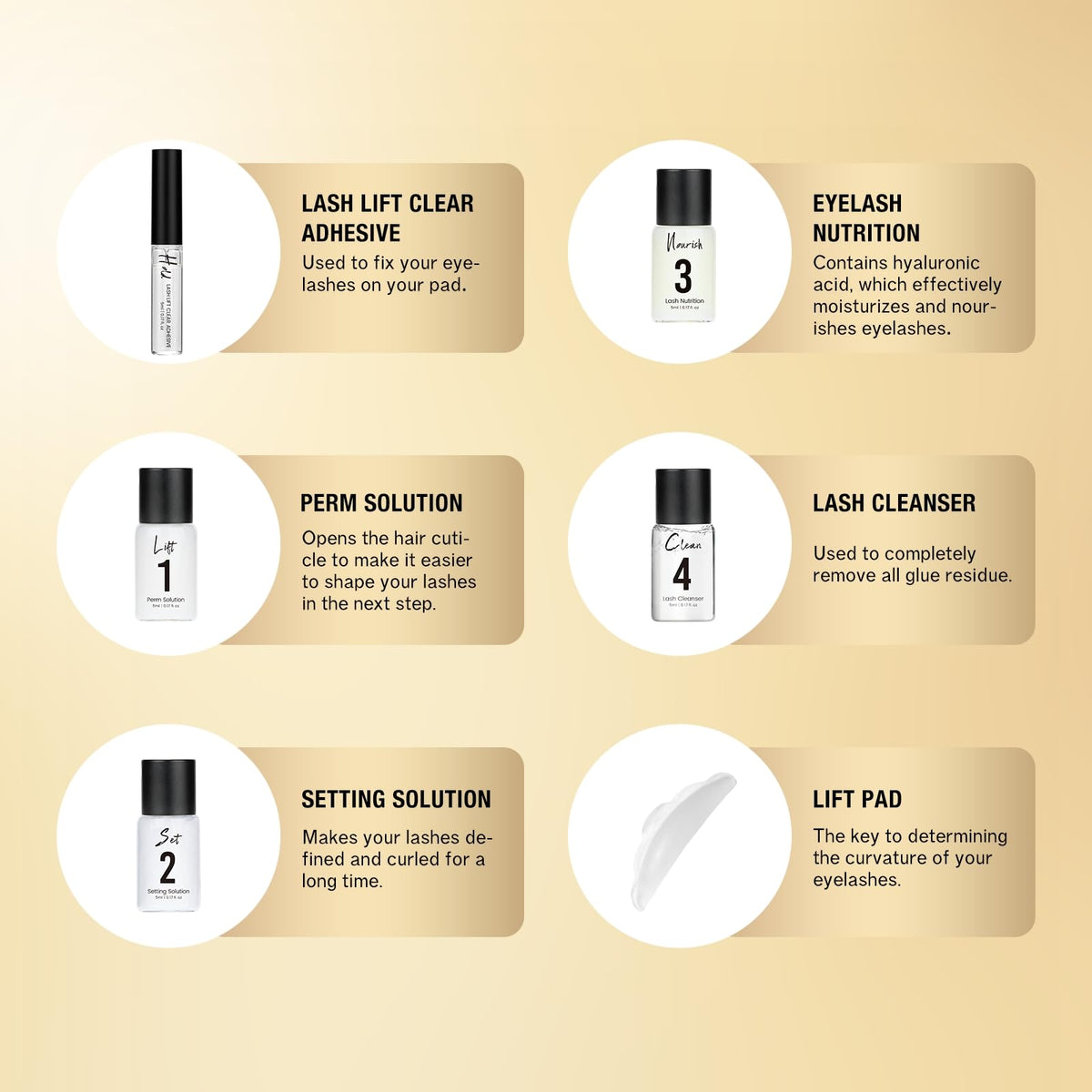 GOLLEE Long-lasting lift helps maintain curled lashes for weeks.