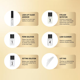 GOLLEE Long-lasting lift helps maintain curled lashes for weeks.