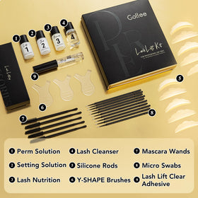 GOLLEE Safe formula minimizes irritation while curling lashes gently.