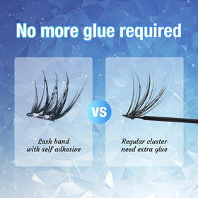 GOLLEE lash clusters bundle emphasizes beginner-friendly reusable design