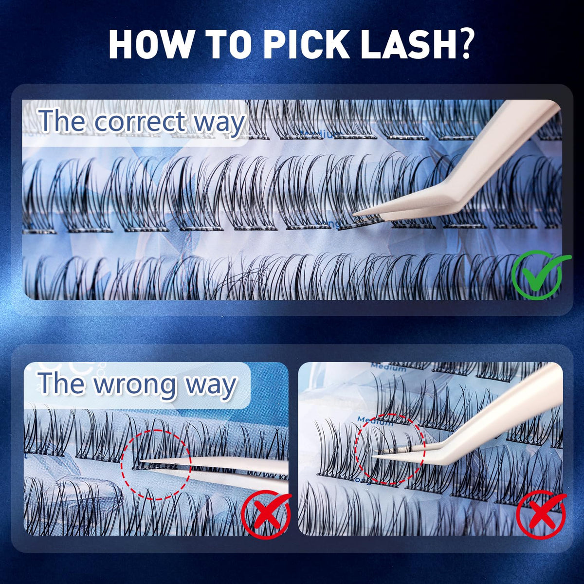 GOLLEE travel-friendly case keeps lashes neat on the go.
