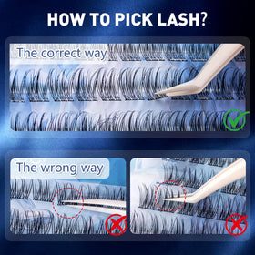 GOLLEE travel-friendly case keeps lashes neat on the go.