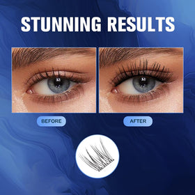 GOLLEE ultra-thin lightweight lashes provide comfortable wear.