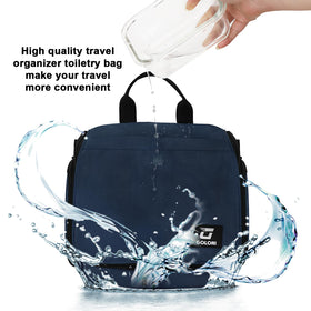Goloni unisex travel makeup organizer suits men and women for versatile use