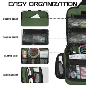 Goloni bag in water-resistant polyester protecting contents from spills.