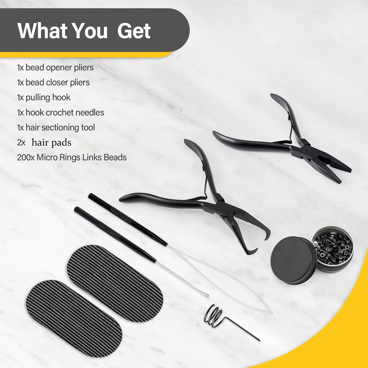 Gomake removal pliers close up show precise grip for safe detachment.
