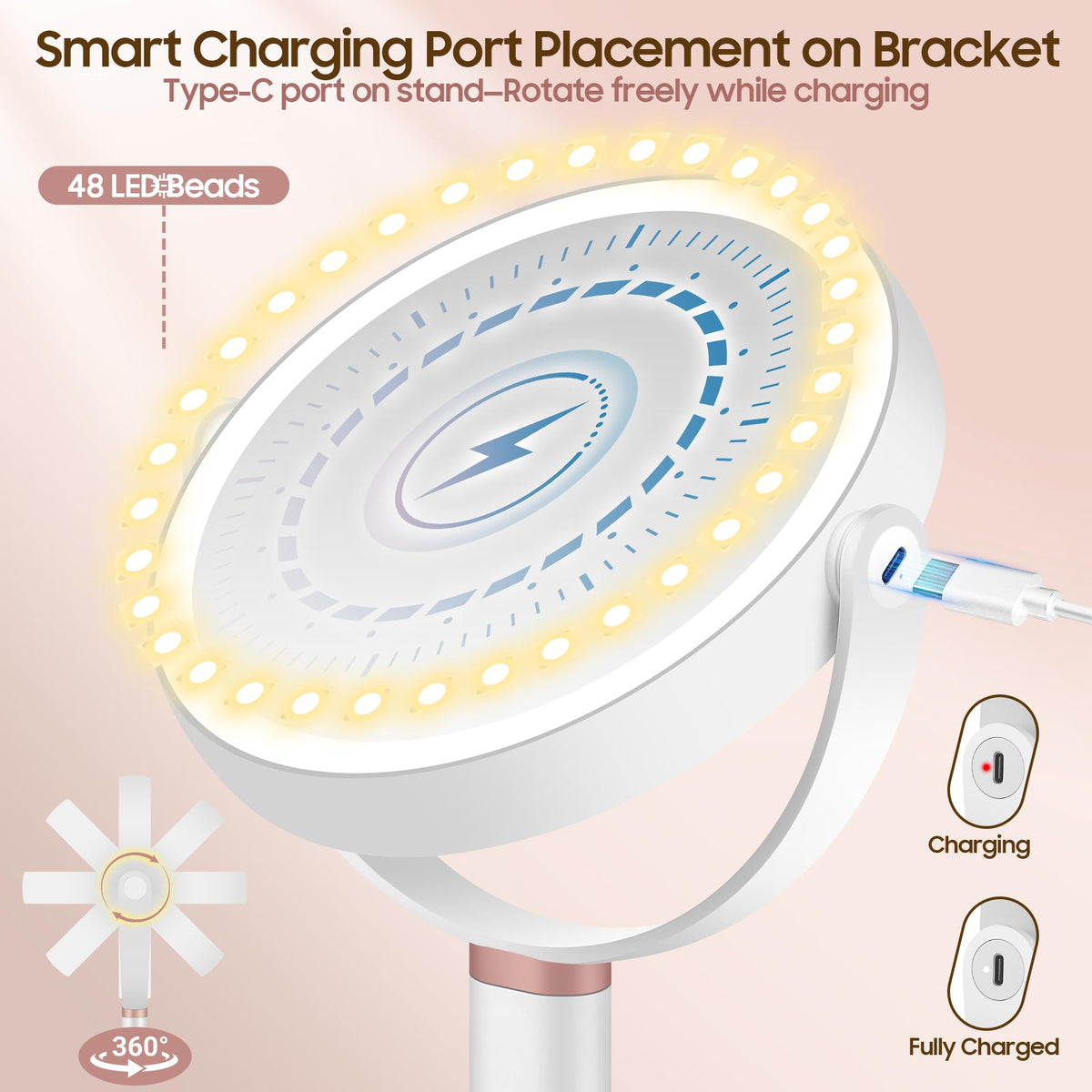 GOMIPURU rechargeable battery enables cordless use and travel-ready convenience.