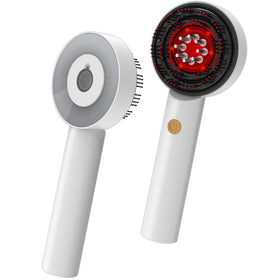 GOMOOBEADS 3in1 hair scalp massager front view for soothing scalp care.