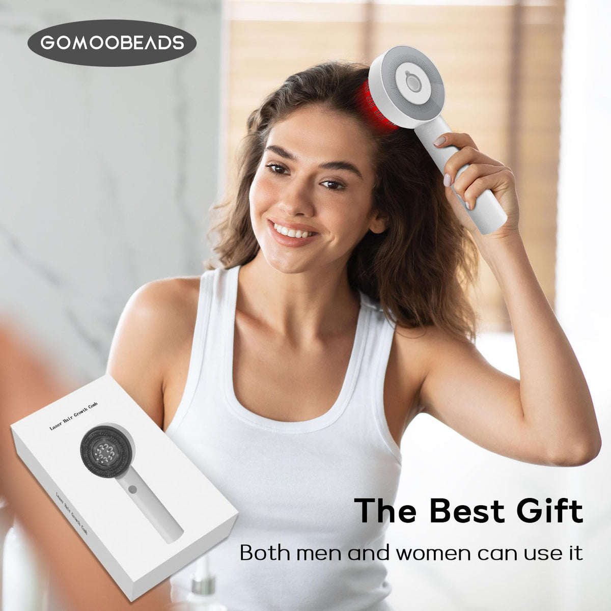 GOMOOBEADS 3in1 massager charging cable for easy recharging.