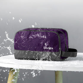 Gonex bag main compartment holds large bottles securely for easy packing.