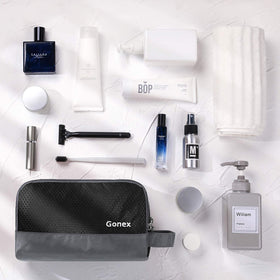 Gonex nylon bag compact size fits duffel luggage for weekend adventures.