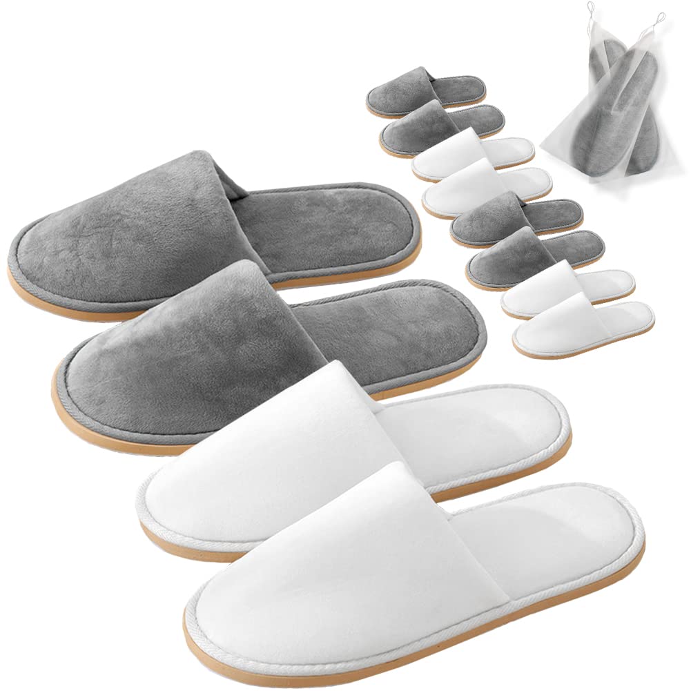 GONG GONG non-slip slippers packaged for hotel guest use