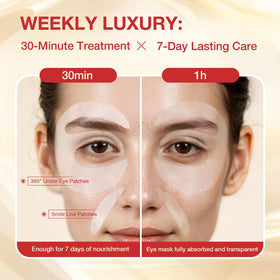 GONIM apple stem cell eye patches nourish the delicate under-eye skin.
