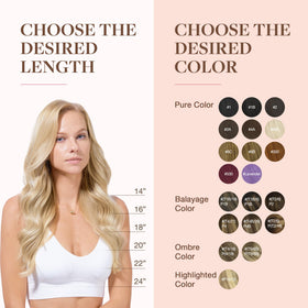 GOO GOO 20-inch extensions for dramatic length and style.