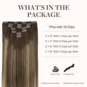 GOO GOO balayage chocolate brown to honey blonde color option