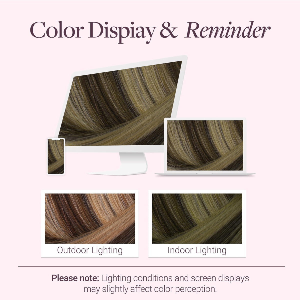 GOO GOO balayage chocolate brown to honey blonde mirrors natural color transitions