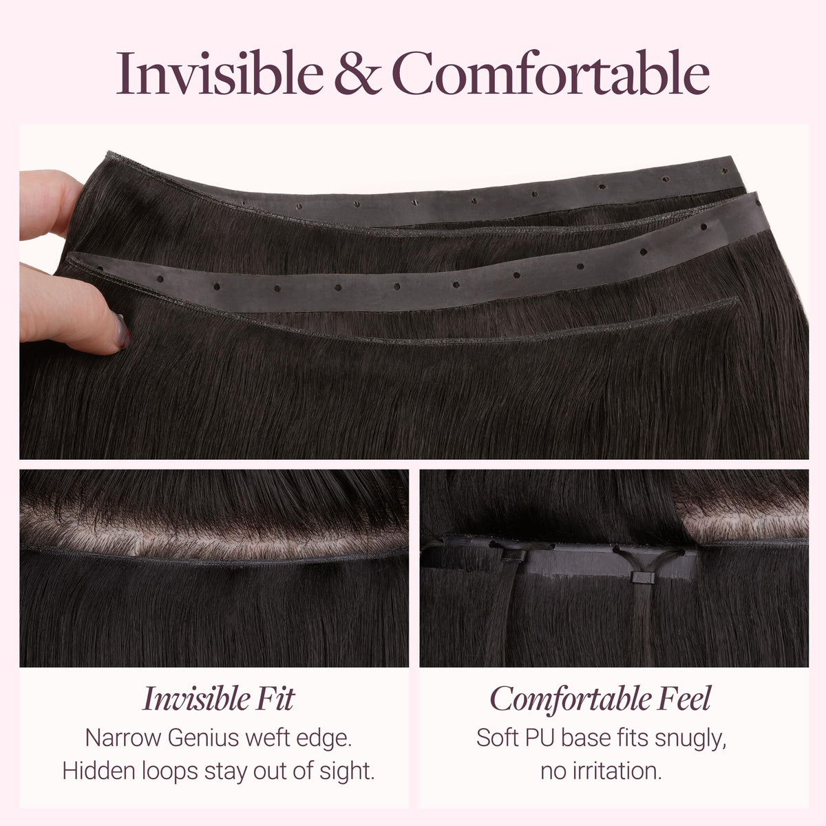 GOO GOO Butterfly Weft: lightweight, head-hugging design for all-day comfort.