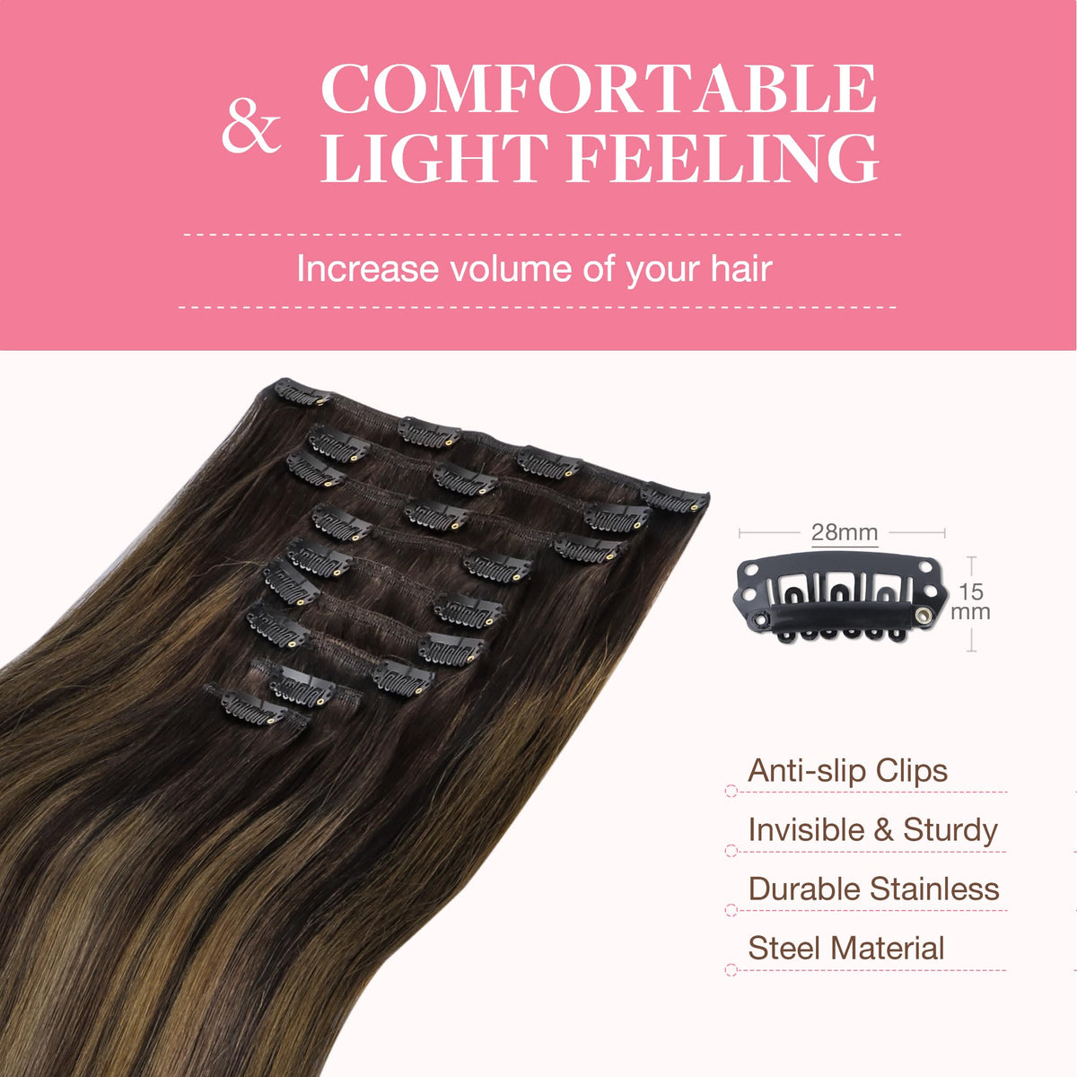 GOO GOO 150 g set adds versatile volume for various styles.