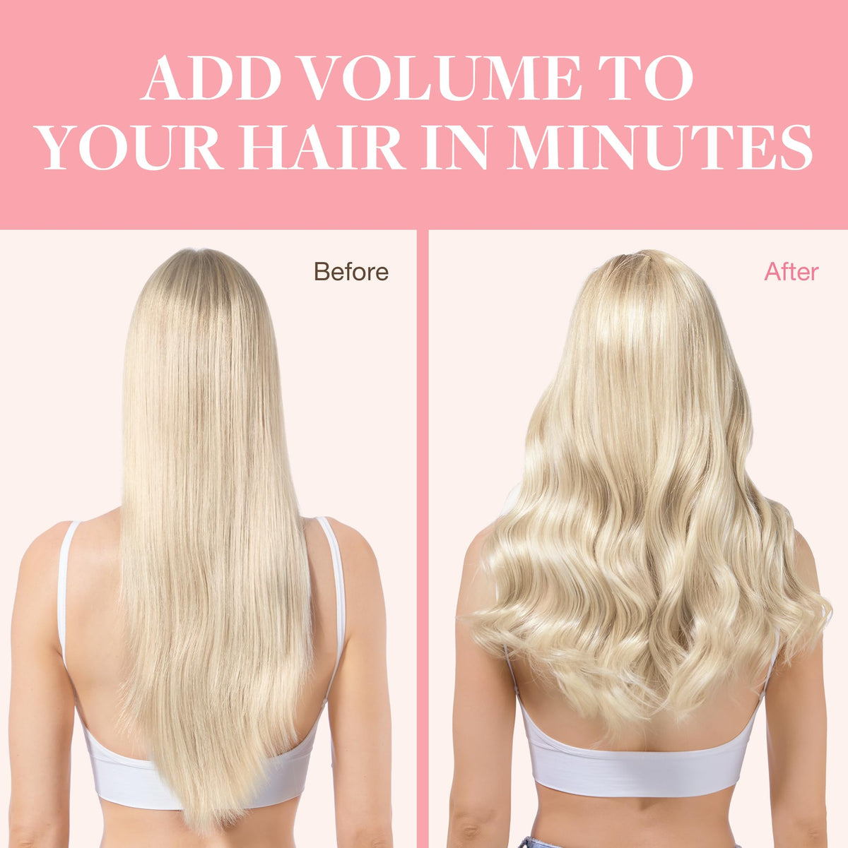 GOO GOO clip-in extensions color range for versatile day-to-night looks