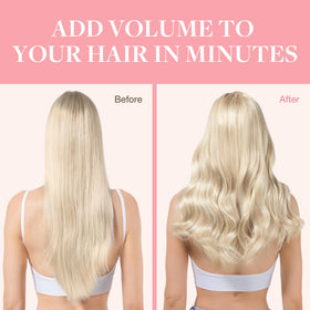 GOO GOO clip-in extensions color range for versatile day-to-night looks