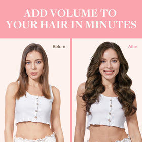 GOO GOO extensions on model during daytime for a natural look