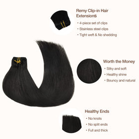 GOO GOO 1B natural black shade on model demonstrates versatile color match