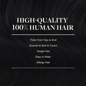 GOO GOO clip-in hair extensions design details highlight premium construction.