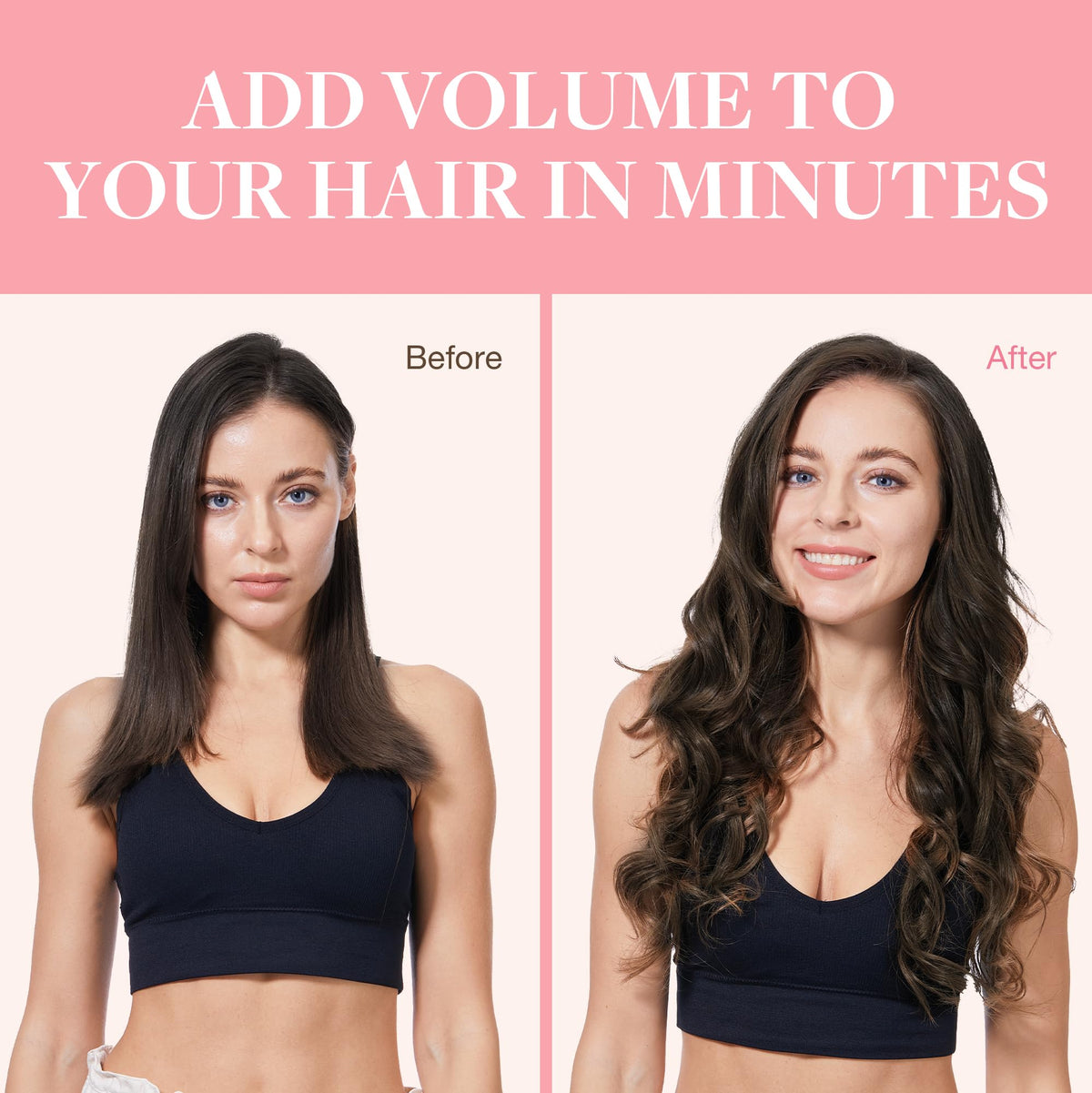 GOO GOO easy application clip-ins for quick styling