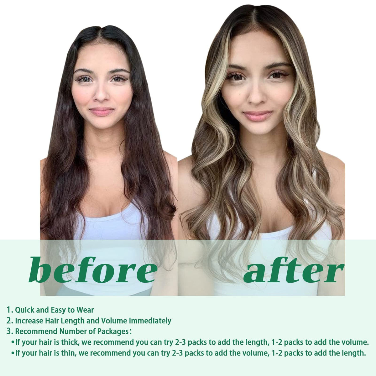 GOO GOO balayage color range for versatile looks