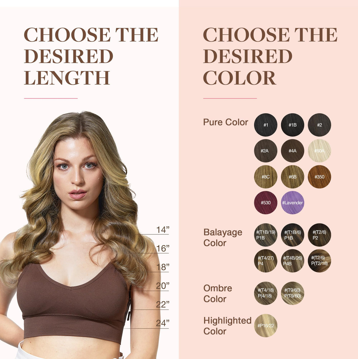 GOO GOO color-range balayage for subtle to bold looks