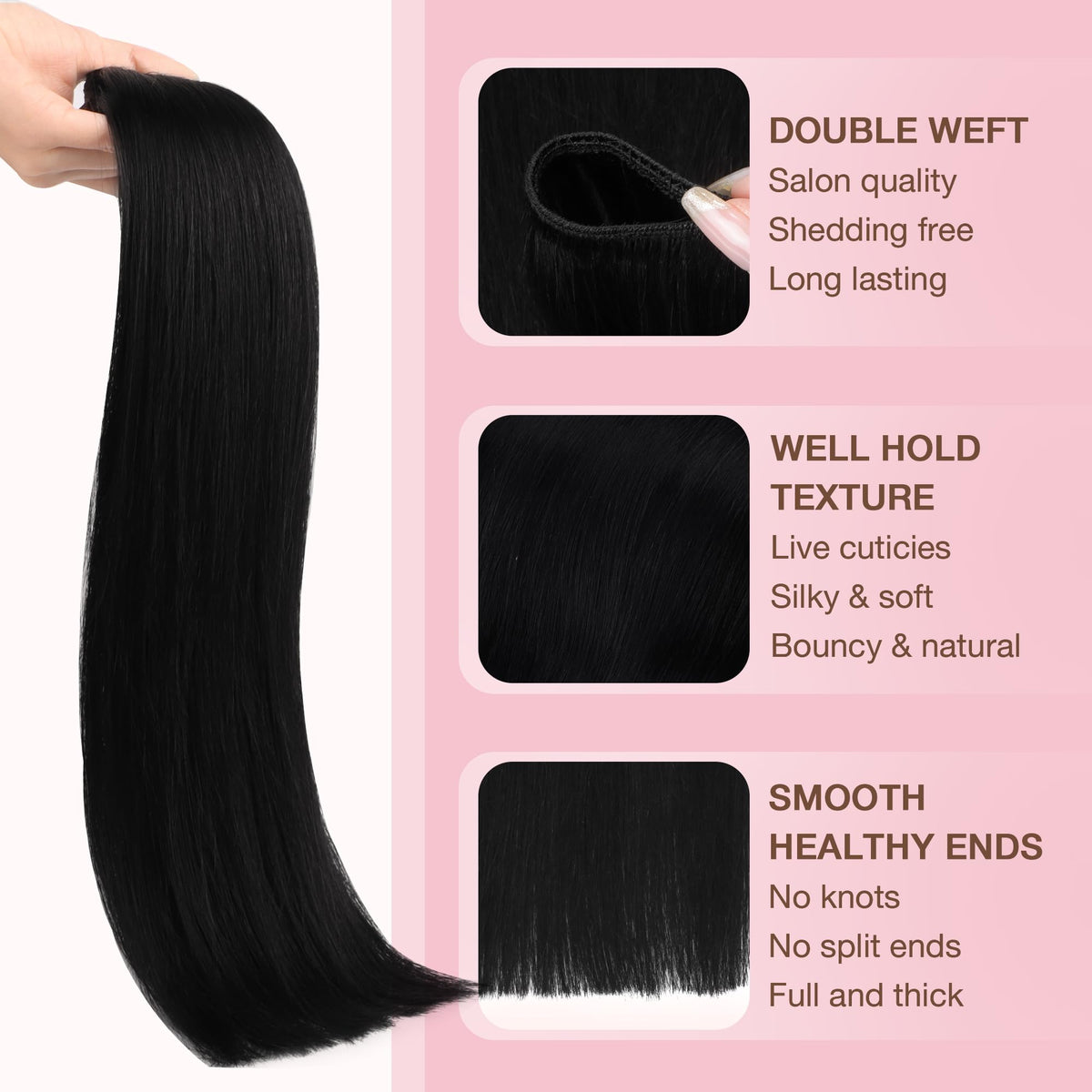 GOO GOO customizable width cut-to-fit styling options