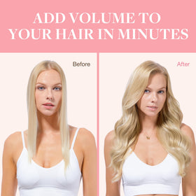 GOO GOO dark blonde highlighted bleach-blonde shade blends naturally