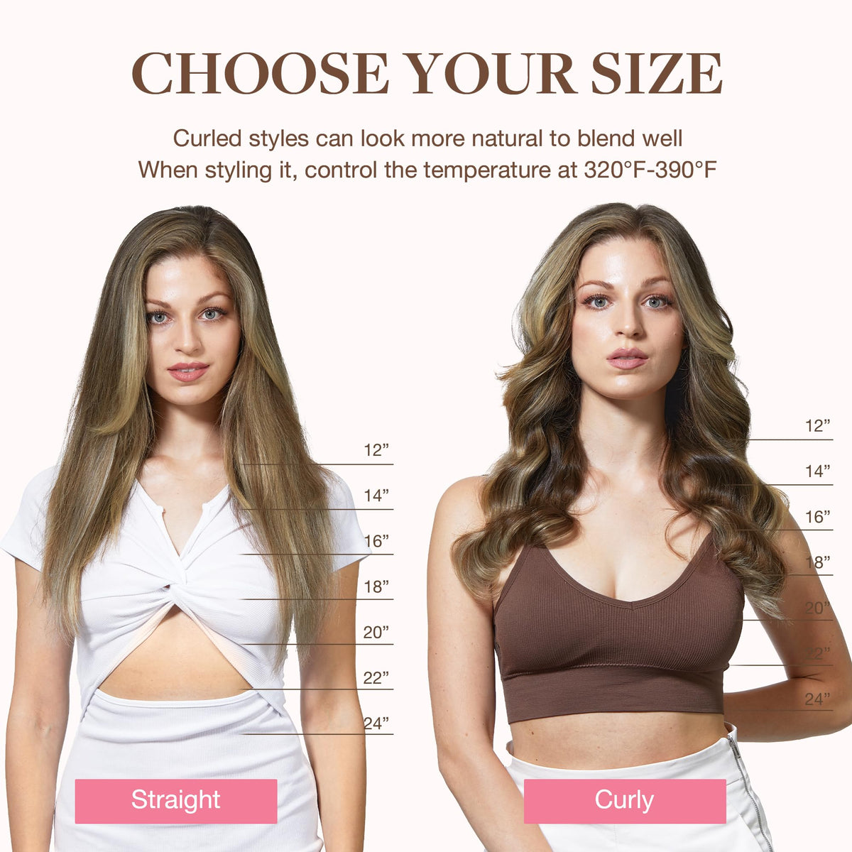 GOO GOO easy-to-apply clip-ins for daily styling