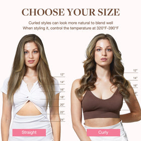 GOO GOO easy-to-apply clip-ins for daily styling