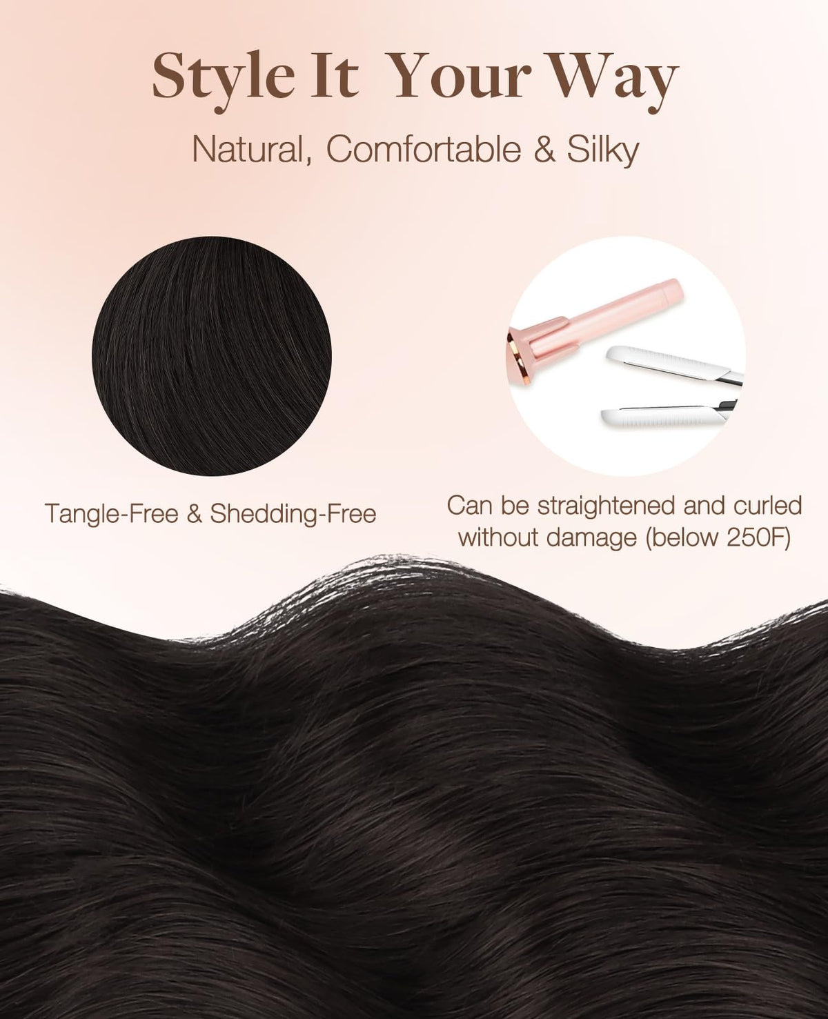 GOO GOO Hair care routine guidance for washing and conditioning.