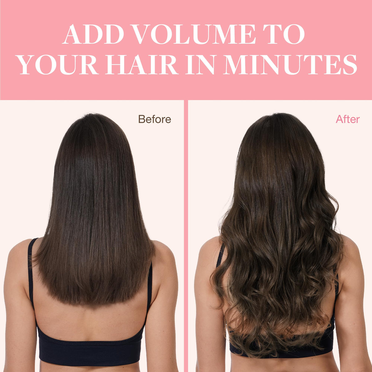 GOO GOO care routine guide for clip-in extensions